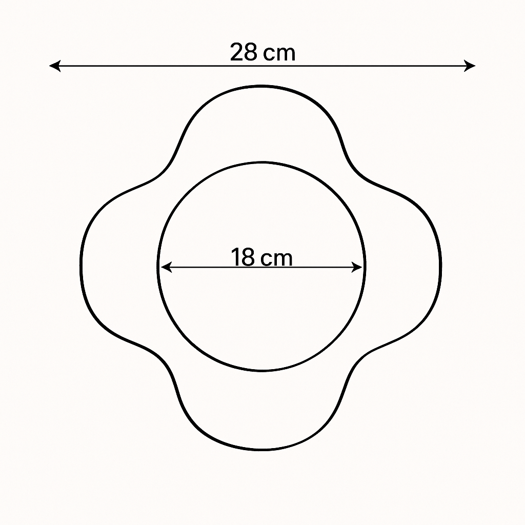 Magnolia Plate