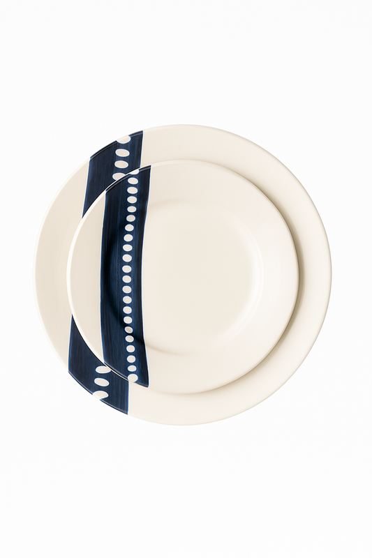 Assiette – Collection Midnight Flow