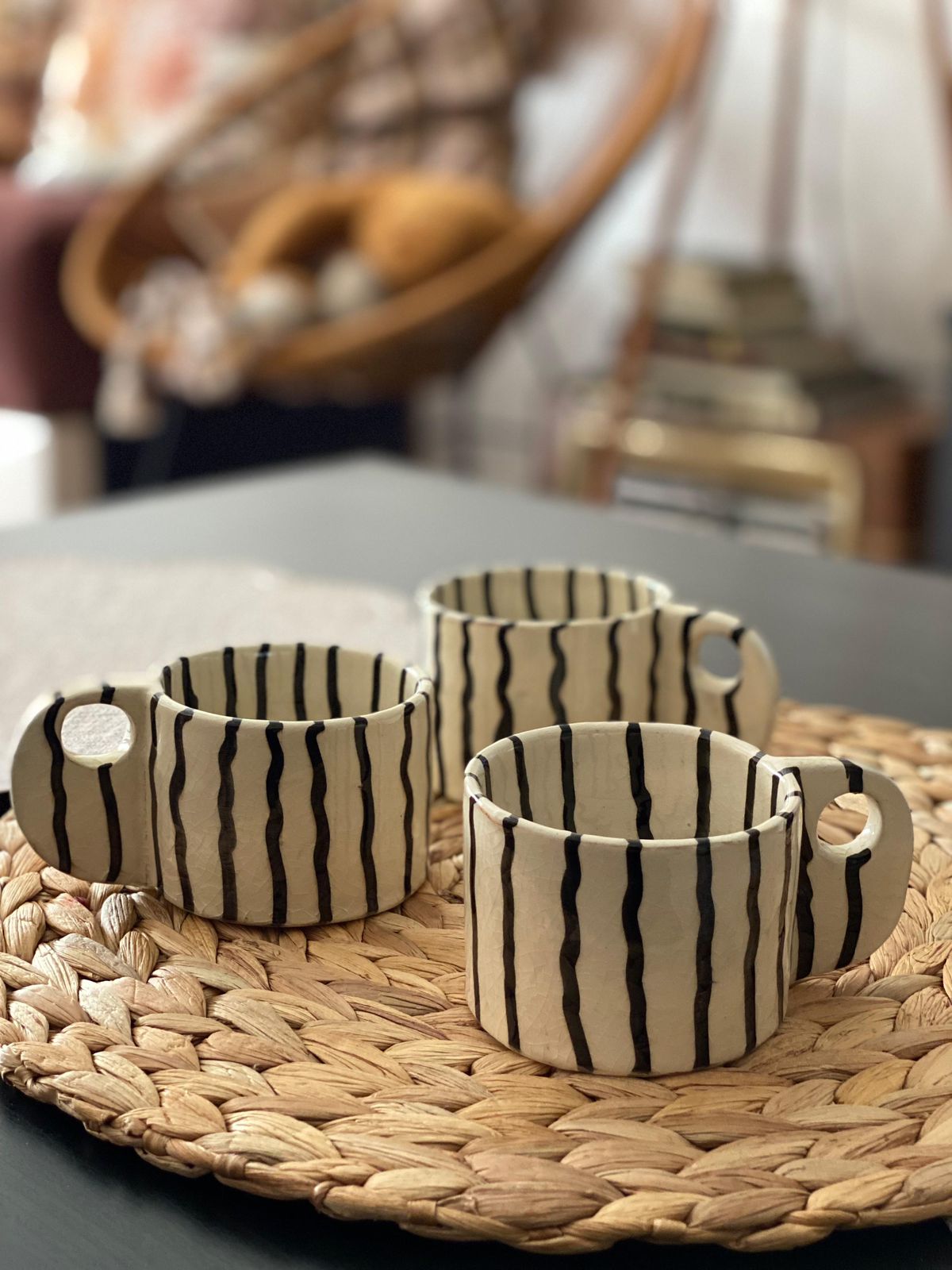 2 Zebra Mugs Set